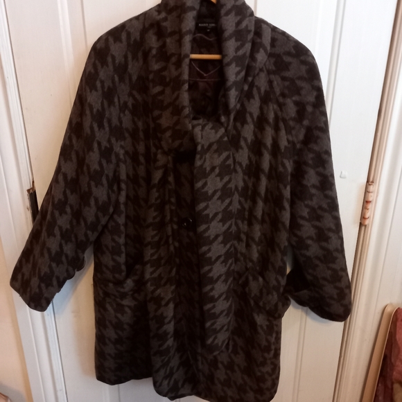 Mario Serrani Italy wool blend coat Size 18 - Picture 1 of 10